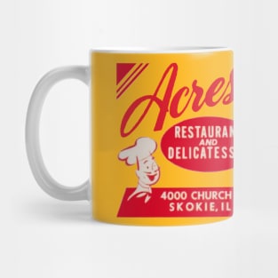 Acres Delicatessen of Skokie, IL Mug